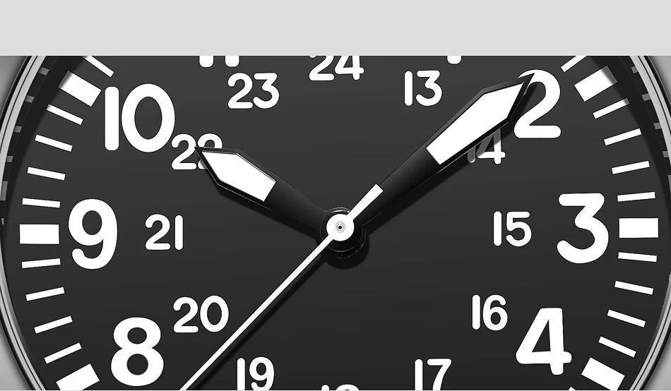 Field Watch with Steel Band – Easy Reading Dial and Japan Movement