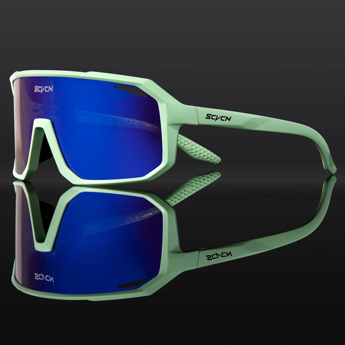 SCVCN Cycling Glasses Men & Women UV400 Outdoor Sports Sunglasses for MTB, Bike & Hiking