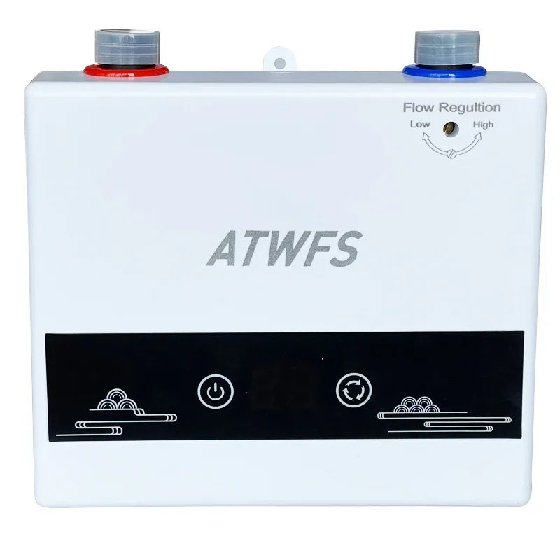 ATWFS 220V 4600W Portable Electric Water Heater for Bathroom & Kitchen
