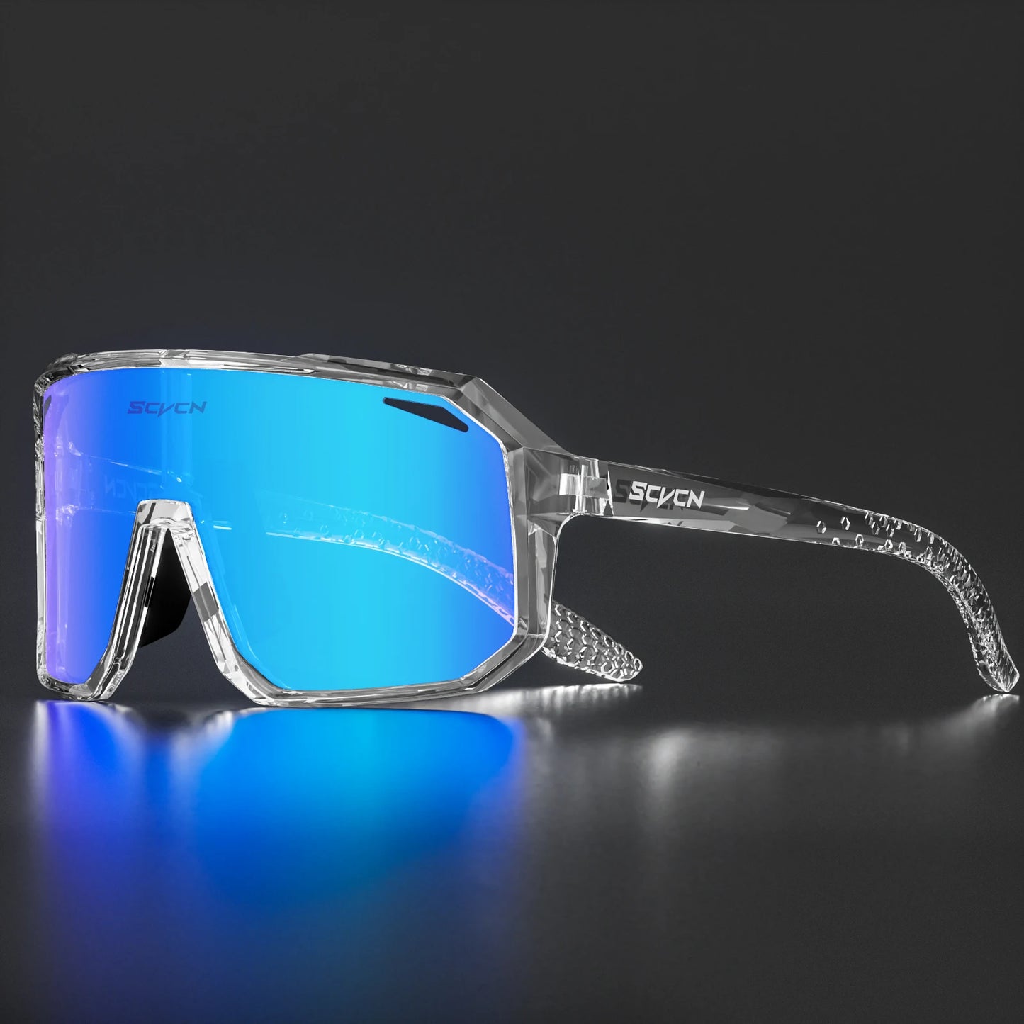 SCVCN Cycling Glasses Men & Women UV400 Outdoor Sports Sunglasses for MTB, Bike & Hiking