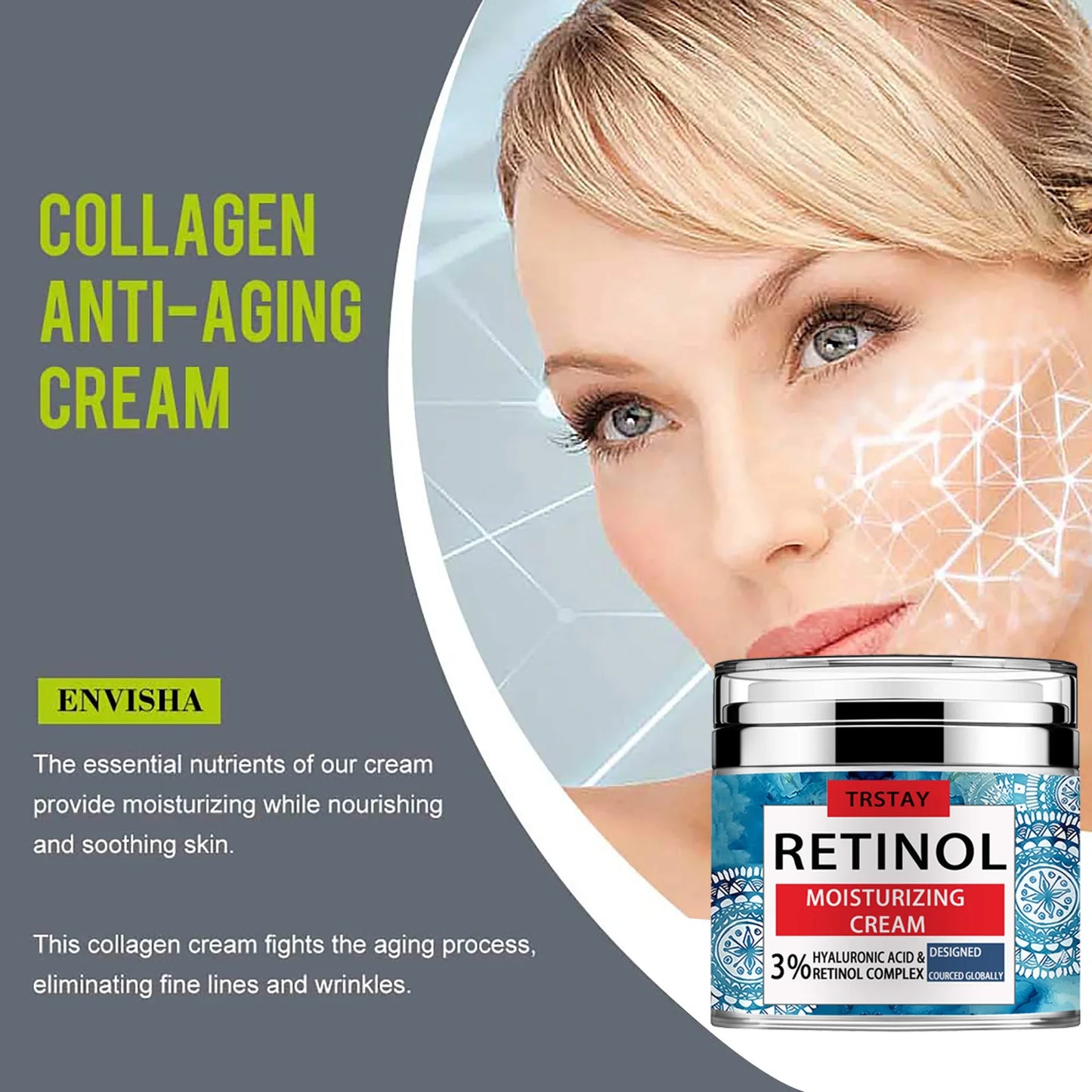 Japan Sakura Essence Cream with Hyaluronic Acid, designed to brighten and hydrate your skin. Perfect for a natural tone-up and youthful glow.