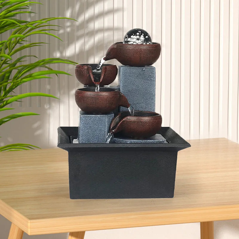 1 piece of decoration ornament for a four story fountain, living room, tea room, and bar