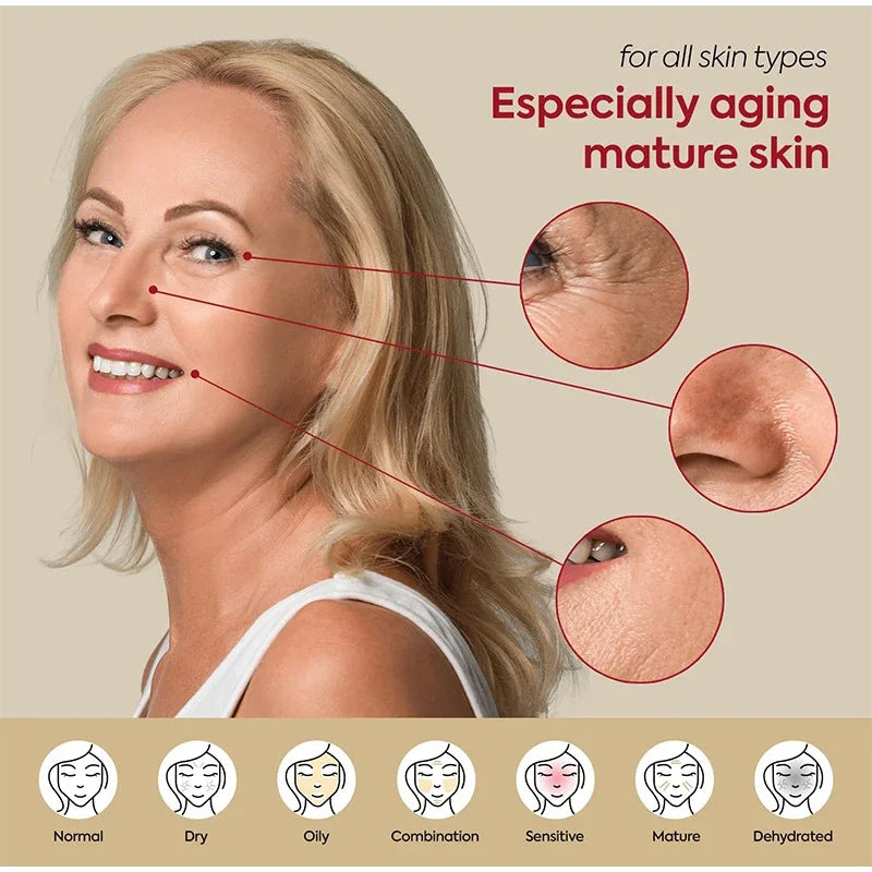 Korean 1988 Retinol Face Serum – Black Ginseng, Niacinamide, Vitamin C, Anti-Aging & Moisturizing
