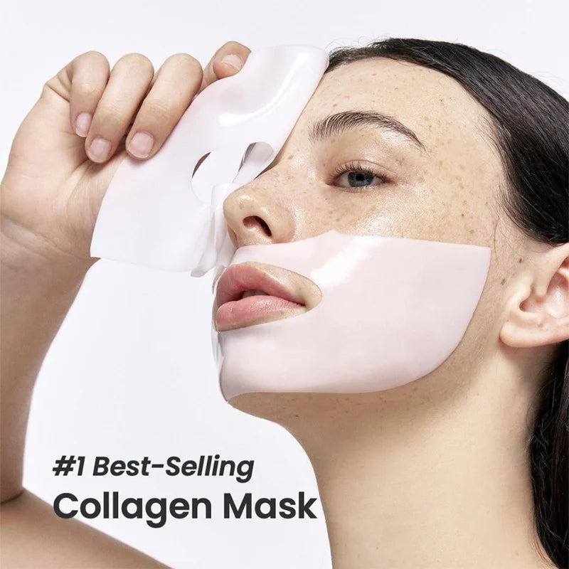 Bio Collagen Facial Mask – Deep Hydrating, Pore Shrinking, Overnight Brightening & Refreshing Korean Skincare