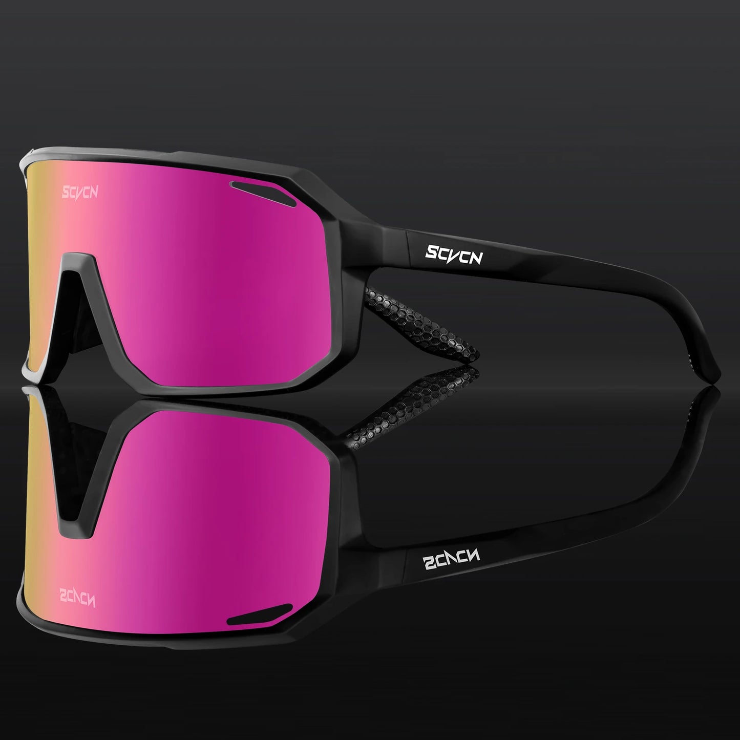 SCVCN Cycling Glasses Men & Women UV400 Outdoor Sports Sunglasses for MTB, Bike & Hiking