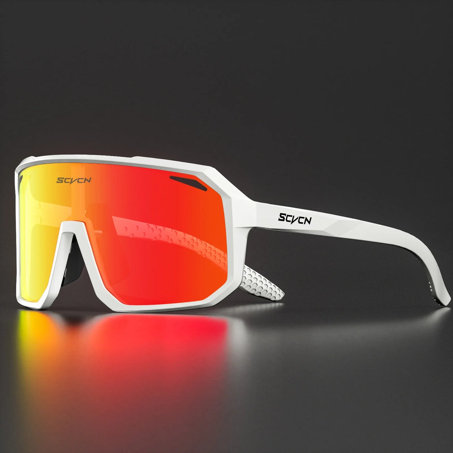 SCVCN Cycling Glasses Men & Women UV400 Outdoor Sports Sunglasses for MTB, Bike & Hiking