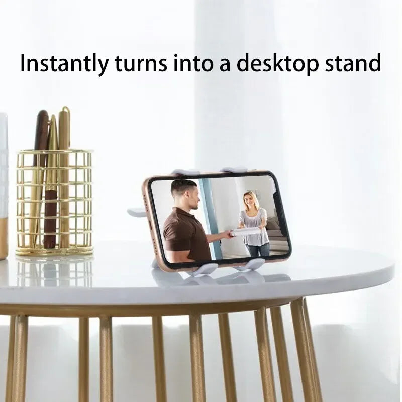 Adjustable Rotatable Universal Phone Stand for Bedside, Desktop & Streaming