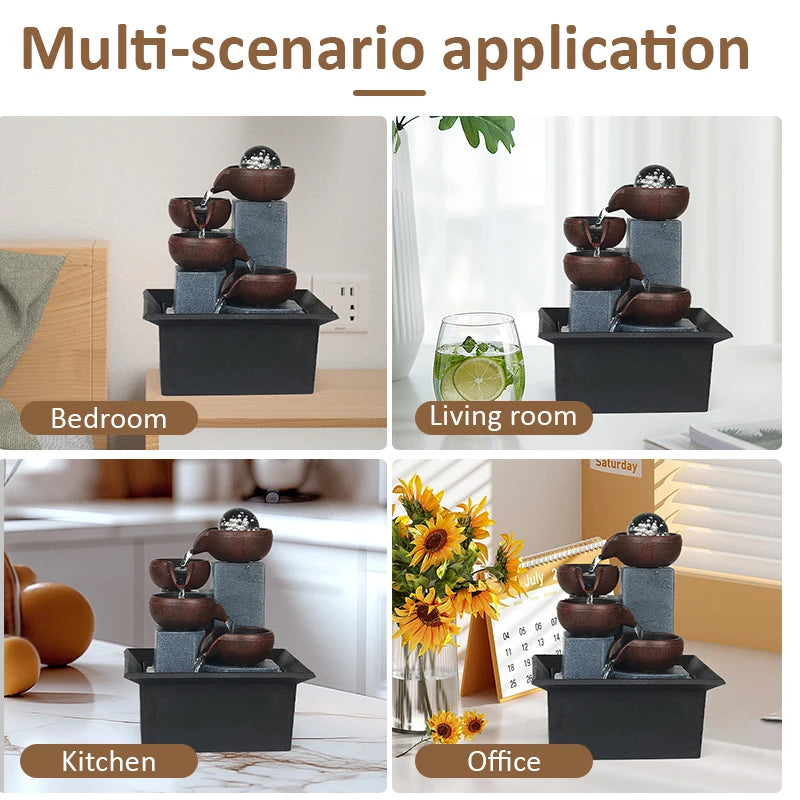 1 piece of decoration ornament for a four story fountain, living room, tea room, and bar