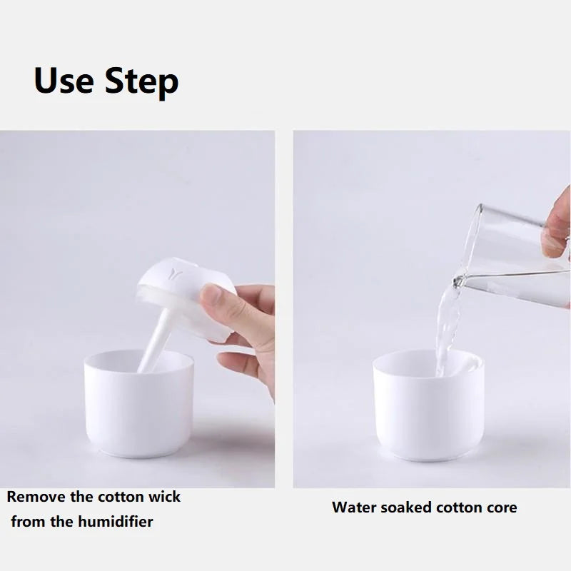 250ML USB Mini Air Humidifier & Aroma Essential Oil Diffuser – Ultrasonic, Mute Mist Maker with LED Color Lamp for Home & Car