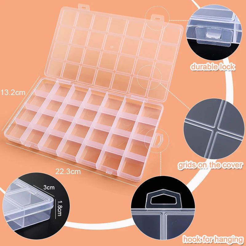 Plastic Jewelry Display & Storage Case