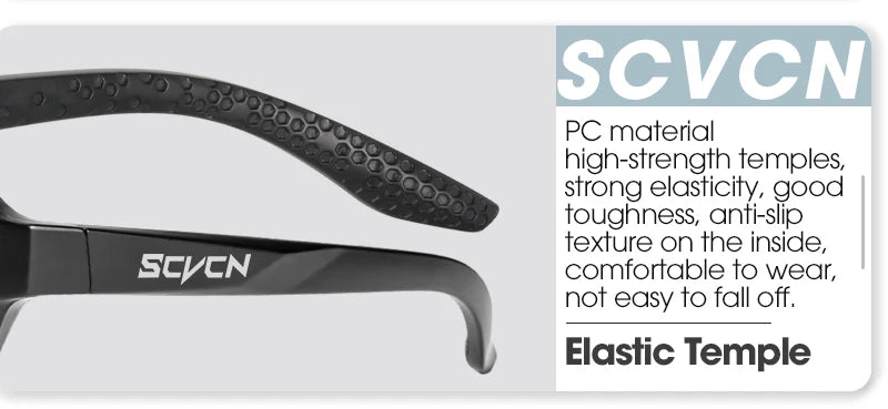 SCVCN Cycling Glasses Men & Women UV400 Outdoor Sports Sunglasses for MTB, Bike & Hiking