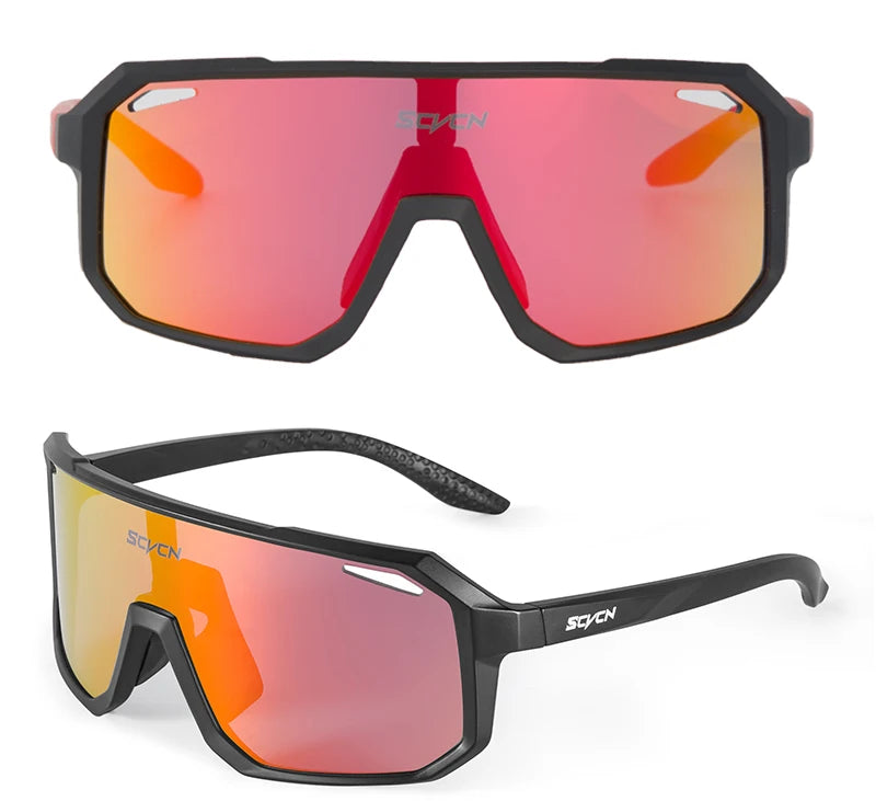 SCVCN Cycling Glasses Men & Women UV400 Outdoor Sports Sunglasses for MTB, Bike & Hiking