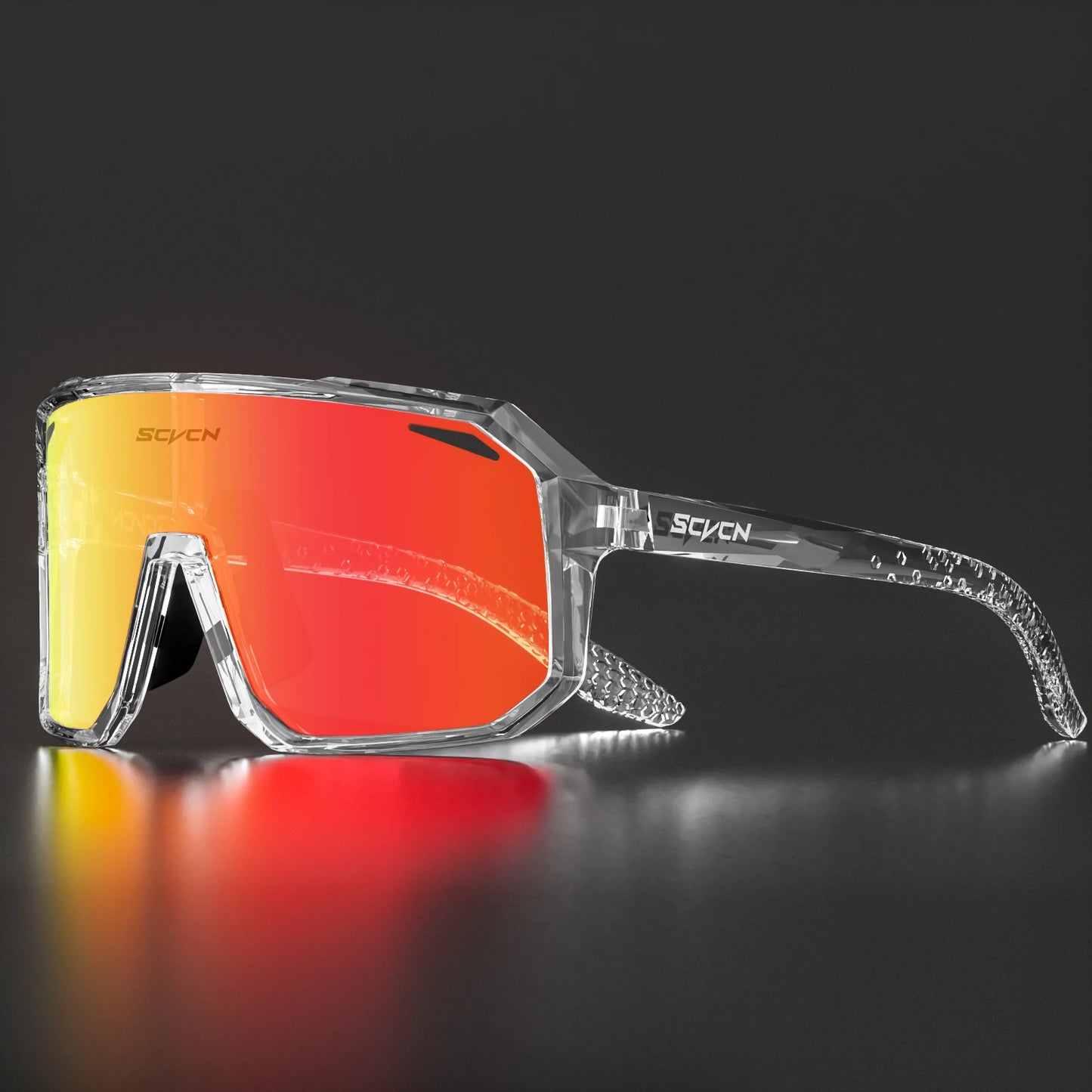 SCVCN Cycling Glasses Men & Women UV400 Outdoor Sports Sunglasses for MTB, Bike & Hiking