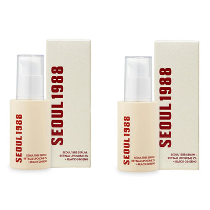 Korean 1988 Retinol Face Serum – Black Ginseng, Niacinamide, Vitamin C, Anti-Aging & Moisturizing