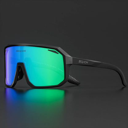 SCVCN Cycling Glasses Men & Women UV400 Outdoor Sports Sunglasses for MTB, Bike & Hiking