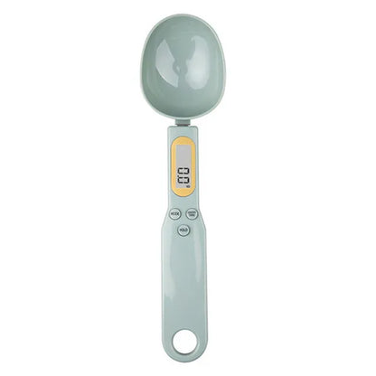 Mini Digital Kitchen Scale with Spoon – LCD Food Scale, 0.1-500g for Cooking & Baking