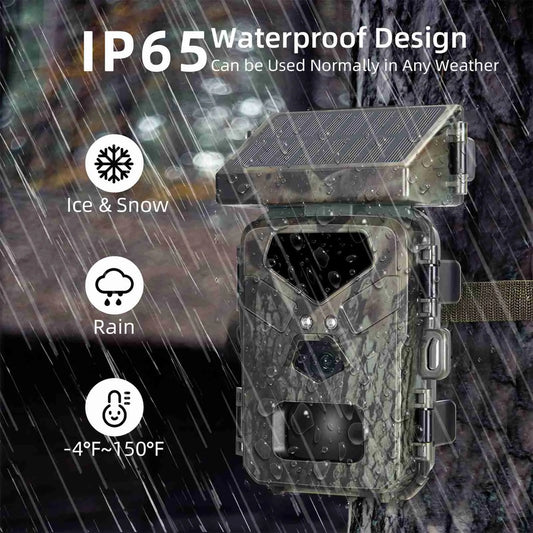 1080P Waterproof IP65 Wildlife Camera with 0.45s Trigger Speed – 2.0 in Outdoor Hunting & Surveillance Camera