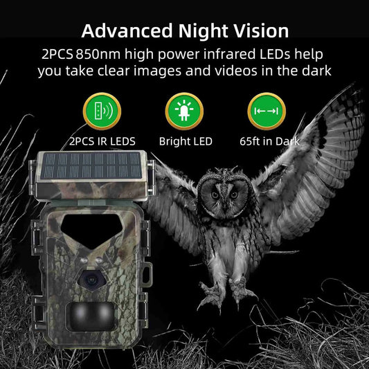1080P Waterproof IP65 Wildlife Camera with 0.45s Trigger Speed – 2.0 in Outdoor Hunting & Surveillance Camera