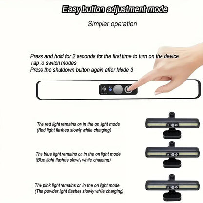 Rechargeable Solar LED Wall Lamp with Human Body Induction for Garden, Terrace & Street
