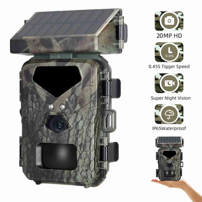 1080P Waterproof IP65 Wildlife Camera with 0.45s Trigger Speed – 2.0 in Outdoor Hunting & Surveillance Camera