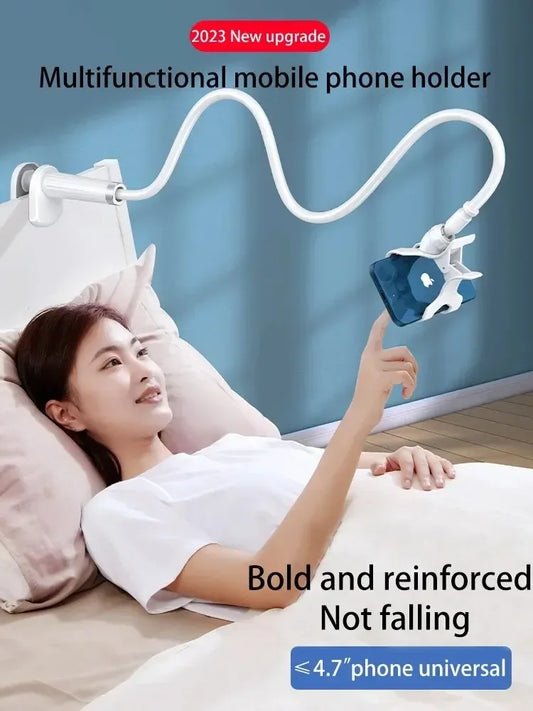 Adjustable Rotatable Universal Phone Stand for Bedside, Desktop & Streaming