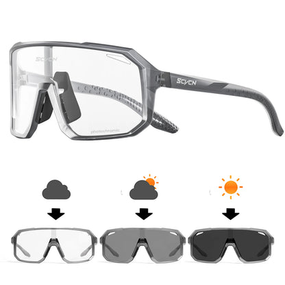 SCVCN Cycling Glasses Men & Women UV400 Outdoor Sports Sunglasses for MTB, Bike & Hiking