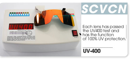 SCVCN Cycling Glasses Men & Women UV400 Outdoor Sports Sunglasses for MTB, Bike & Hiking
