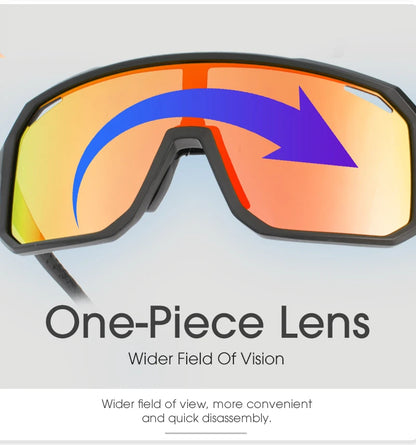 SCVCN Cycling Glasses Men & Women UV400 Outdoor Sports Sunglasses for MTB, Bike & Hiking