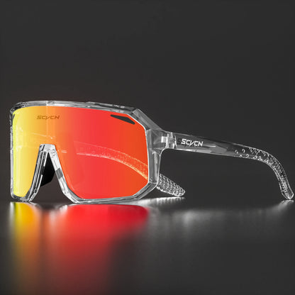 SCVCN Cycling Glasses Men & Women UV400 Outdoor Sports Sunglasses for MTB, Bike & Hiking