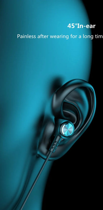 Wireless Bluetooth 5.0 Neckband Earphones – Waterproof, Hifi 9D Stereo Sport Headset